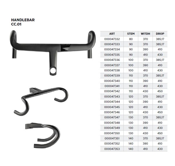 Colnago Handlebar CC.01 Carbon