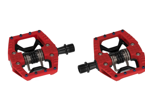 Crankbrothers Pedal Double shot 3 rot-schwarz